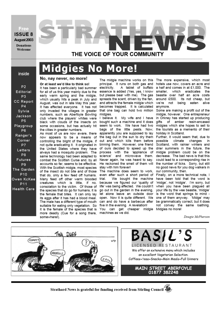 Issue 8: August&nbsp;2003