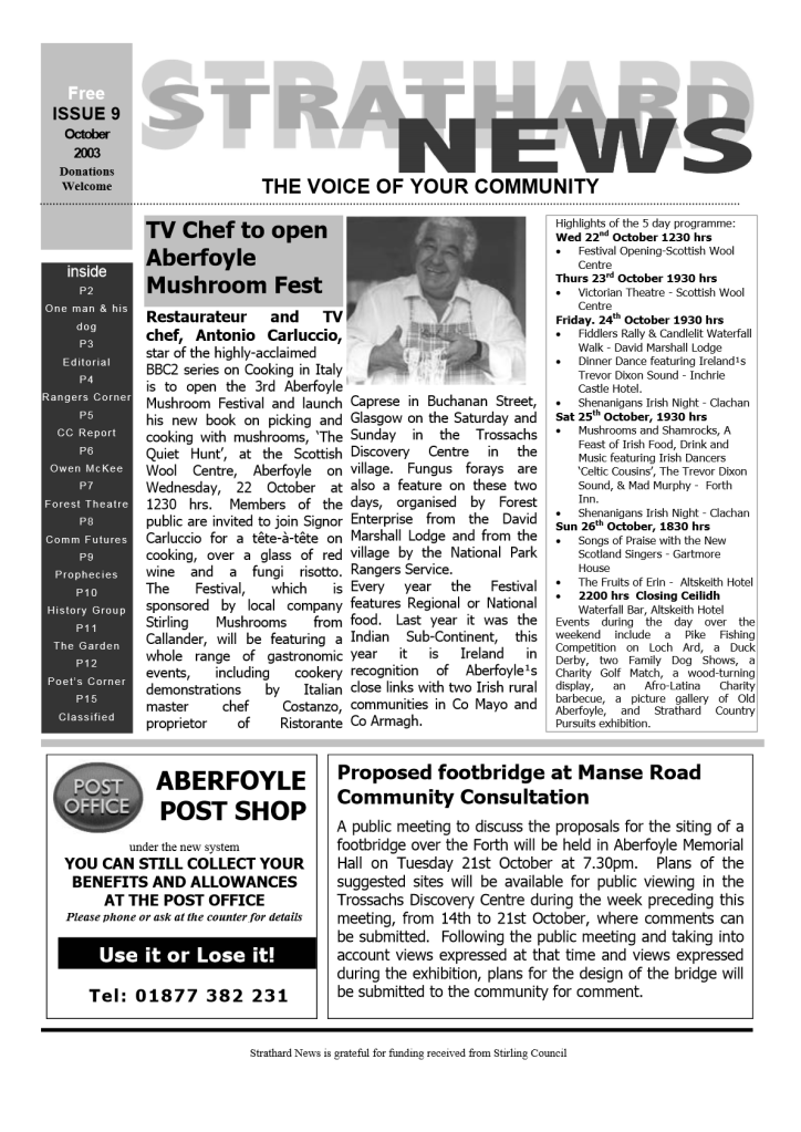 Issue 9: October&nbsp;2003