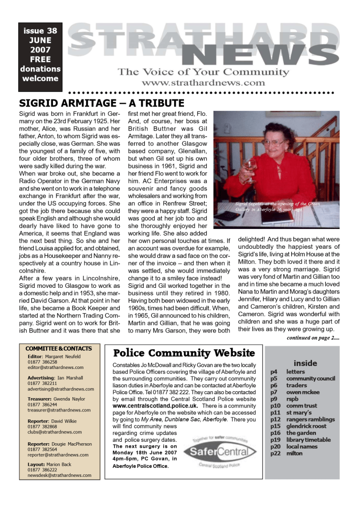 Issue 38: June&nbsp;2007