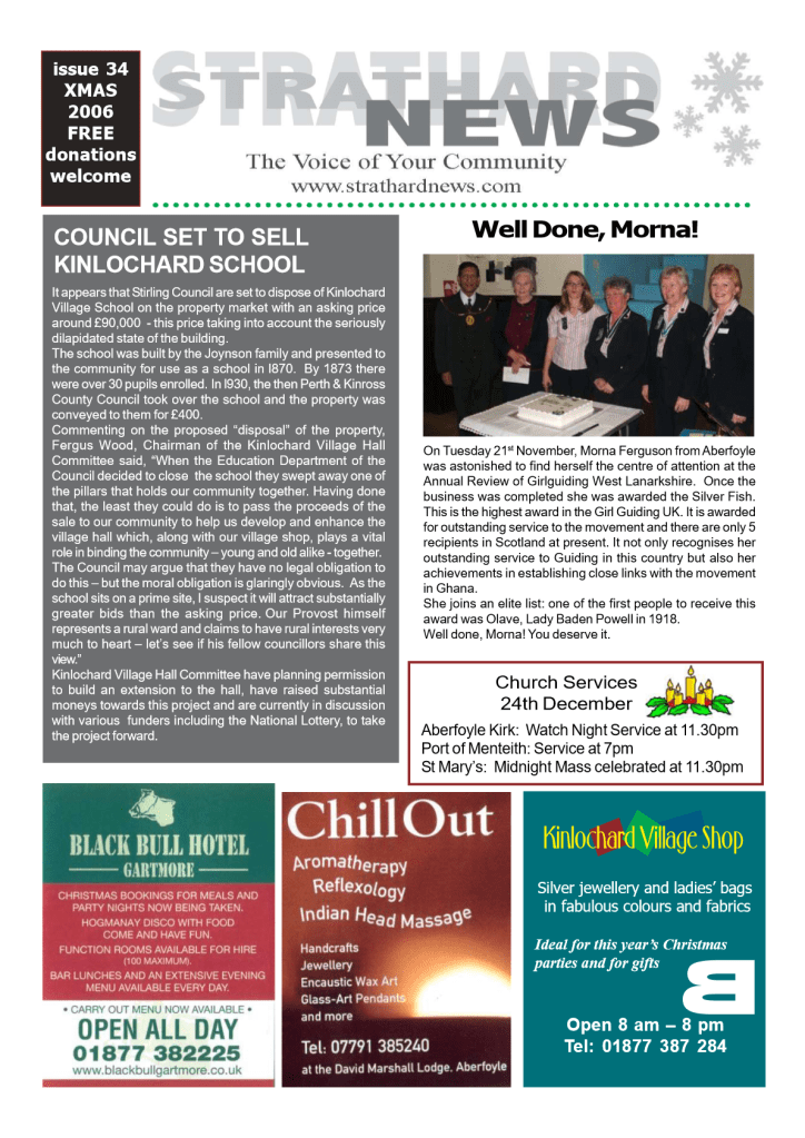 Issue 34: December&nbsp;2006